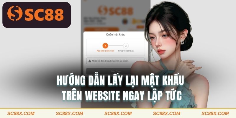Hướng dẫn lấy lại mật khẩu trên website ngay lập tức 